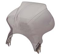 Puig 2174H Short fairings for round headlights, compact aerodynamic screen for round headlight made of 3 mm polycarbonate with rounded profile and high impact resistance, Smoke