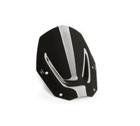 Puig 21794C Sport Screen compact and aerodynamic in high-impact acrylic with rounded profile and sporty design that improves protection and visibility, Carbon