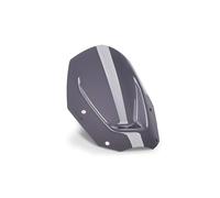Puig 21794F Sport Screen compact and aerodynamic in high-impact acrylic with rounded profile and sporty design that improves protection and visibility, Dark Smoke