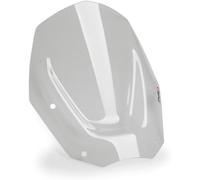 Puig 21794W Sport Screen compact and aerodynamic in high-impact acrylic with rounded profile and sporty design that improves protection and visibility, Clear