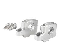 PUIG PULLBACK RISERS HANDLEBARS FIT ON BMW F800 GS 24-25 SILVER-21811P