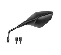 Puig 21822N Z3 Mirror; universal left with stem; sporty plastic housing; convex anti-glare mirror; easy manual adjustment; approved aerodynamic design, Black