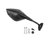 Puig 21823N Z3 Mirror; right with 30º fairing mount; aerodynamic design; convex anti-glare mirror; manual adjustment; not compatible with Riding Assistant system, Black
