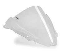 Puig Windscreen Z-Racing 21831W 3mm Acrylic Double-Height Side Channels Clear ZX-6R