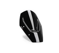Puig 21839N Sport Screen compact and aerodynamic in high-impact acrylic with rounded profile and sporty design that improves protection and visibility, Black