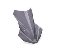 Puig 21840F Touring Plus extra tall aerodynamic windscreen in high-impact acrylic with rounded profile that maximizes protection and riding comfort, Dark Smoke