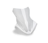 Puig 21840W Touring Plus extra tall aerodynamic windscreen in high-impact acrylic with rounded profile that maximizes protection and riding comfort, Clear