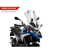 Puig 21841W Touring Windshield with Visor Clear