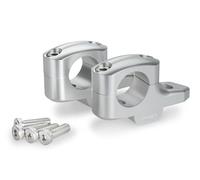 Puig 21882P Pullback Lenkererhöhungen Silber