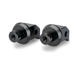 Puig 21889N Passenger Footpeg Mount - Robust Design and High Precision for a Perfect Fit on Your Motorcycle, Black