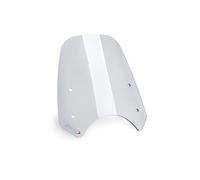 Puig 21925W Naked New Generation Sport sporty and aerodynamic in 3 mm acrylic with raised design improving protection while maintaining wide visibility, Clear