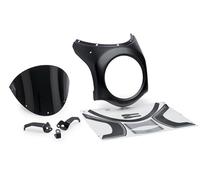 Puig 21961N Retro Fairing Vintage Design, and Optimal Protection, Color Black