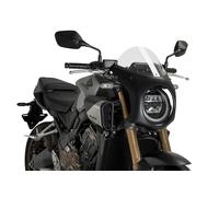 Puig 21961W Retro Fairing Vintage Design, and Optimal Protection, Color Clear