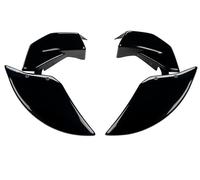 Puig 21993N Brake Cooler 2.0; aerodynamic cooling system for brake calipers; improves stability and control during demanding braking, Black