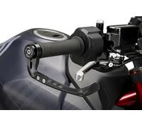 Puig 21993N Brake lever protector RAWCounterweight - Robust Design and Universal Fit, Black
