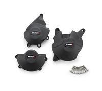 Puig 22005N Track Engine Covers model specific design, Black