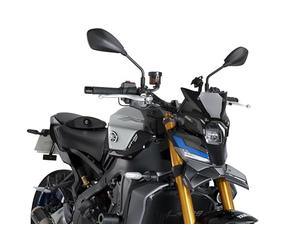 Puig 22079C Naked Front Downforce Winglets for Greater Stability and Aerodynamics, Carbon Look