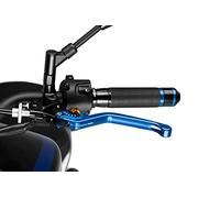 PUIG 220AO 3.0 clutch lever. Fixed blue with selector Gold