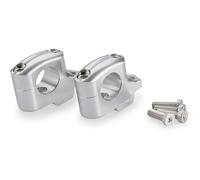 PUIG PULLBACK RISERS HANDLEBARS FIT ON BMW F900 GS ADVENTURE 24-25 SILVER-22141P