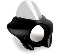 Puig Matte Black/Clear Mirage Touring Screen Kawasaki Eliminator 500 2024-2026