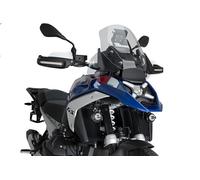 Puig 22152N Auxiliary Lights Beam 3.0 with low-consumption LED, durable aluminum housing and 25 mm adaptable mount, approved to improve visibility while riding, Black