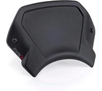 Puig 22224N Aluminum Front Plate - Competitive Design and Aerodynamic Protection, Black