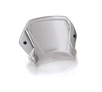 Puig 22224P Aluminum Front Plate - Competitive Design and Aerodynamic Protection, Silver
