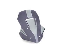 Puig 22251F Touring Windshield; greater aerodynamic protection; trail bike-specific design; made of high-quality acrylic; easy installation with original screws, Dark Smoke