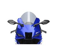 Puig 22285H R-Racer Windscreen, sport screen made of high-impact acrylic with aerodynamic design, wind tunnel tested and TÜV certified, Smoke