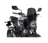 Puig 22296F New Generation Sport Dark Smoked, windscreen designed to improve aerodynamic protection, renew the style of the motorcycle and offer precise and stable installation