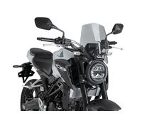 Puig 22296H New Generation Sport Smoked, windscreen designed to improve aerodynamic protection, renew the style of the motorcycle and offer precise and stable installation with high-quality materials