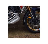 Puig 22301J Front Mudguard Extension; made of impact-resistant ABS; discreet and functional look; easy installation with adhesive and rivets, Matte Black