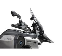 Puig 22317H Front Deflectors Extended, aerodynamic protectors in high-impact acrylic with metal supports, TÜV approved and wind-optimized design, Smoke