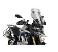 Puig 22318H Touring Windscreen with Visor - Improved Protection and Aerodynamics, Smoked