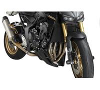 Puig 22385J Belly Pan in aluminum and ABS, aerodynamic, with anti-corrosion metal brackets and UV treatment for high lower protection and sporty design, Matte Black.