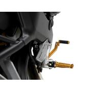 Puig 22395O Adjustable Brake Lever made of machined aluminum with anodized finish and sporty design for maximum control and comfort, Gold