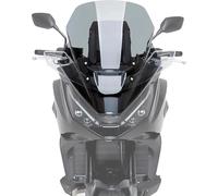 Puig 22402H Touring Windscreen; aerodynamic screen; elegant and functional design; optimal visibility; easy mounting with original screws; TÜV approved, Smoke