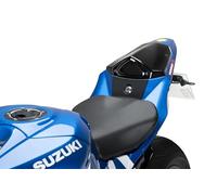 Puig 22406N Single-seat tail cowl with sporty and aerodynamic design, manufactured in high-resistance ABS to lighten the rear section and deliver an exclusive racing look, Black