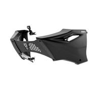 Puig 22415C Lower Fairing aerodynamic motorcycle belly pan made of high-resistance ABS and aluminum with sporty design and engine protection, Carbon Look