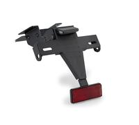 Puig 22420N License Plate Holder with adjustable turn signals, tilt immobilization system and lightweight design, Black