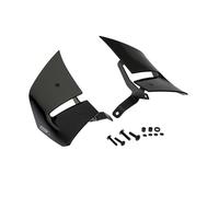 Puig 22445N D12 winglets, Racing design that maximizes aerodynamics, stability and control without drilling, featuring dual-wing structure and high-quality TÜV-approved manufacturing, Black