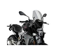 Puig 22489H Smoked New Generation Touring high performance aerodynamic windscreen manufactured in impact resistant PMMA designed to improve wind protection, riding comfort and overall stability