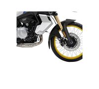 Puig 22562N Front Mudguard Extender made of impact-resistant ABS with adhesive mounting to improve front protection and maintain aesthetics, Black