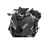 Puig 22567N Aileron Mirror integrated downforce winglet and mirror system with TAB indicator option, Black