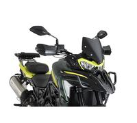 Puig 22584J Sport Windscreen made of acrylic with aerodynamic design, rounded safety edges, and elegant finish to enhance protection, visibility, and the sporty look of your motorcycle, Matte Black