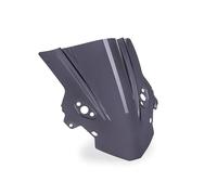 Puig 22731F Z-Racing Screen aerodynamic and sporty in 3 mm acrylic with double-height design and side channels improving protection and stability, Dark Smoke