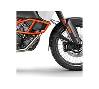 Puig 22887N Front Fender Extension extra splash protection, Black
