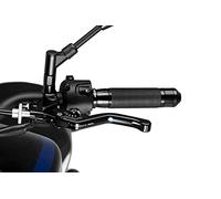 PUIG 230NN 3.0 clutch lever. Black Fixed Short with Selector Black