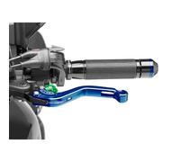 Puig 280AV 2.0 Short Clutch Lever with Green Selector, Blue