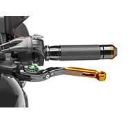 Puig 29ONV Levers adapter machined from anodized Ergal 7075 aluminum for lever system with precise fit and high mechanical strength, Green